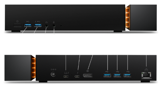 Imagen de Seagate FireCuda Gaming Dock STJF4000400 - Estación de conexión - Thunderbolt 3