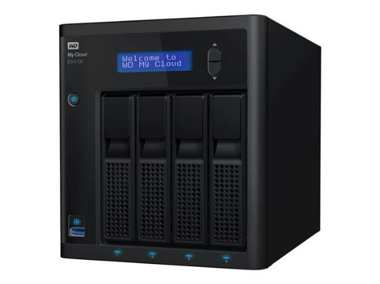 Imagen de WD My Cloud EX4100 WDBWZE0000NBK - Servidor NAS - 4 compartimentos