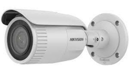 Imagen de HIK - IP 4MP Camara Bala Lente Motorizado 2.8-12mm H265+ IR 30m  IP67 12VDC & PoE